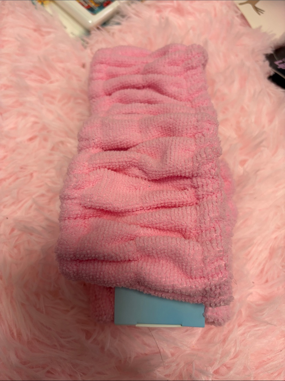 You Are Beautiful Floral Makeup Bag + Pink Beauty Accessories (4) - Picture 3 of 9
